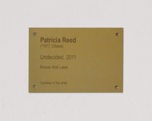 Patricia Reed, Undecided